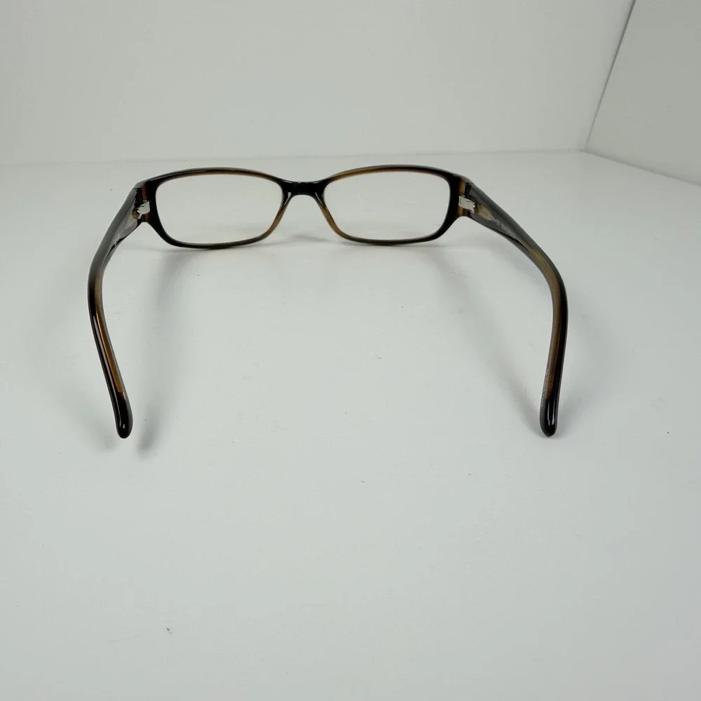 Karen Kane ALLSPICE Eyeglass Frames Black Peach 52-16-135 Rectangle Full Rim